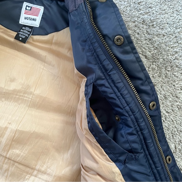 🔴 Wu-Tang Jacket Size Small WuTang Vest Rare Iron Flag Rza WuTang Clan - Picture 11 of 16